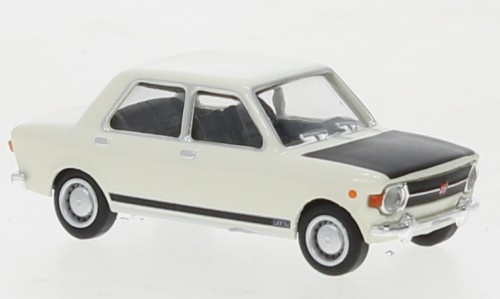 Fiat 128, weiss/schwarz, 1969