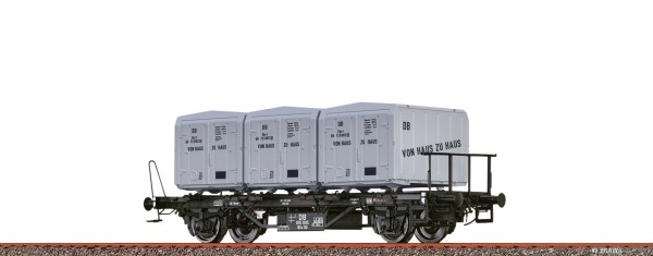H0-Güterwagen BTs 30, DB, Ep.III