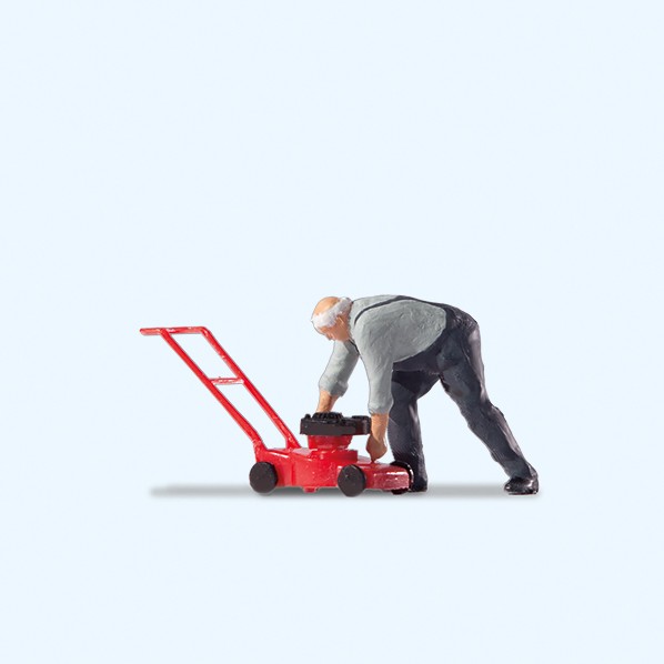 Reparieren des Rasenmähers