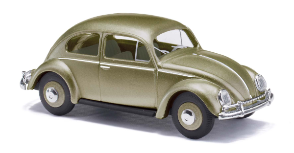 VW Käfer Ovalfenster gürnmetallic, 1955