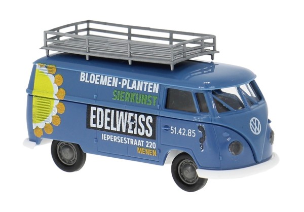 VW T1b Kasten, 1960, Edelweiss Bloemen