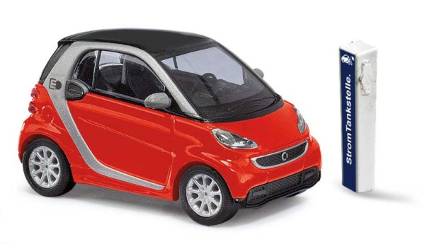 Smart Fortwo electric rot, 2012