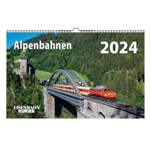 Alpenbahnen - Kalender 2024