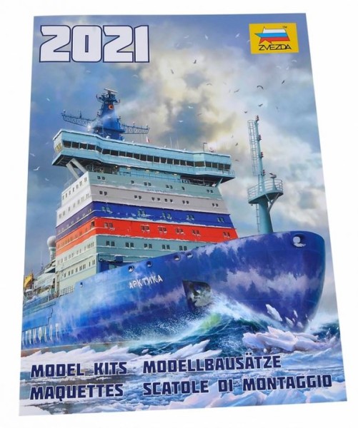 ZVEZDA Plastik-Katalog 2021 EN