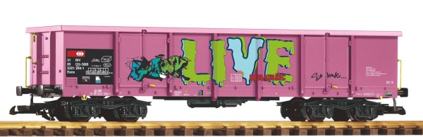 G-Offener Güterwagen Eaos, pink, SBB