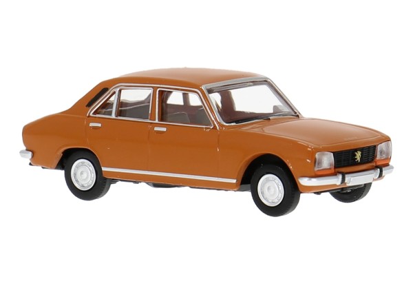 Peugeot 504, dunkelorange, 1968