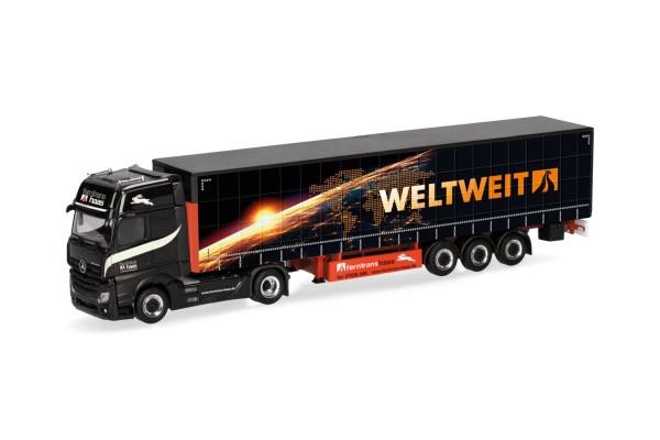 MB Actros 18 L Gigaspace Gardinenplanen-