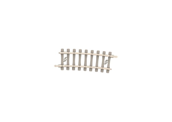 Gebogens Betongleis, R2b, 295,4mm, 7,5°