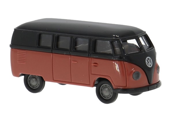 VW T1a Kombi, schwarz/rot, 1950