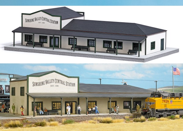 H0-US Bahnhof (Train Station)