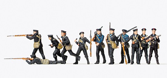 Russische Marineinfanterie. UDSSR