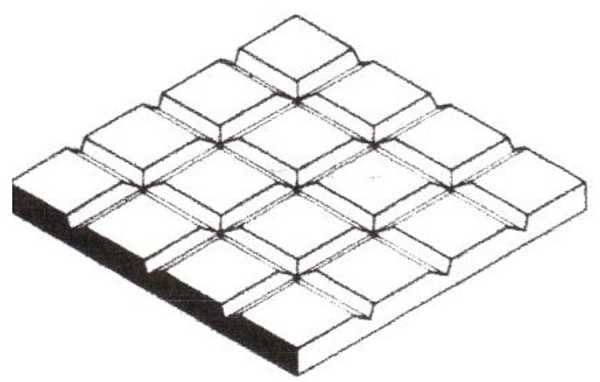 Gehwegplatten, 1x150x300 mm, 1 Stück
