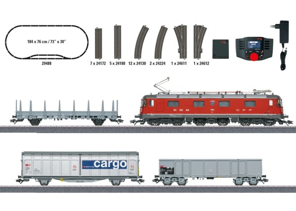 Digital-Startset, Schweizer Güterzug