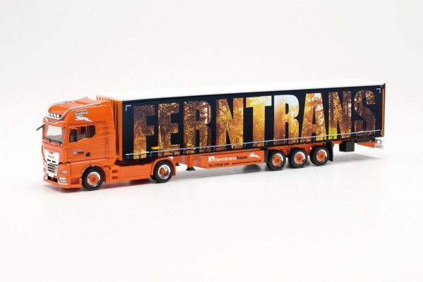 MAN TGX GX 15m Gardinenplanen-Zug