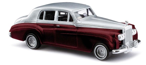 Rolls Royce zweifarbig, Bordeauxmetallic
