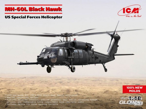 1:48-MH-60L Black Hawk, US Special Force