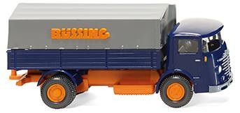 Pritschen-Lkw (Büssing 4500)-blau/orange