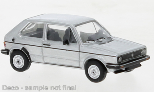 VW VW Golf I , silber, 1980