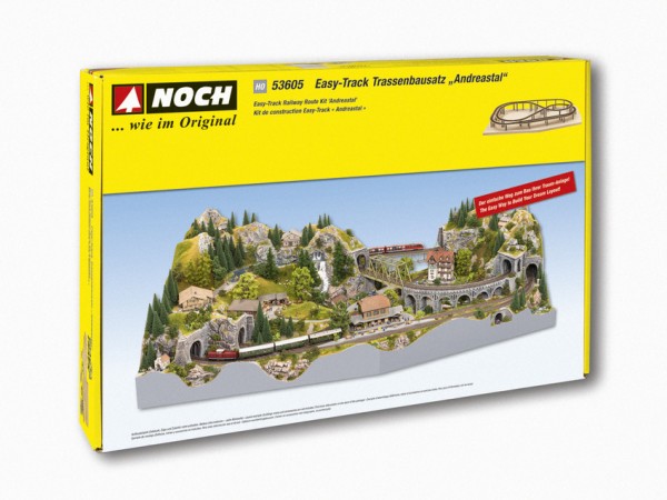 H0-Easy-Track Trassenbausatz, Andreastal
