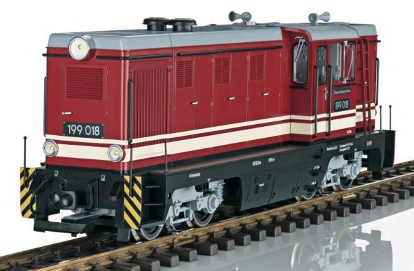 Diesellok 199 018 der SOEG