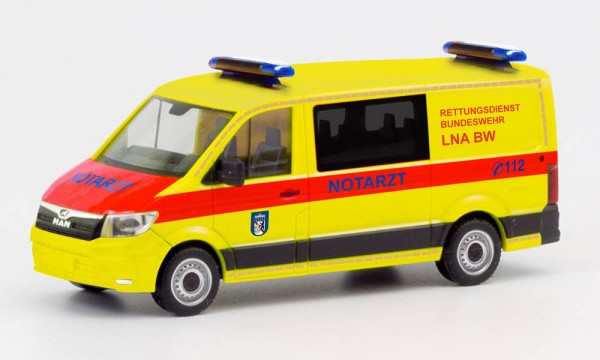 MAN TGE Flachdach, Rettungsdienst BW