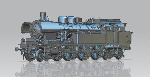 AC-Dampflok BR 78, DR, Ep.III, m.Decoder