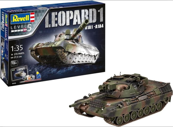 1:35-Geschenkset Leopard 1 A1A1-A1