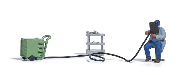 H0-Action-Set: Elektroschweißgerät
