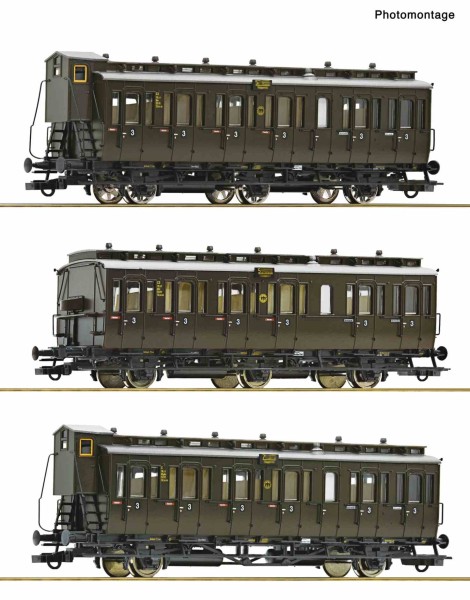 3er Set Abteilwagen DRG, Ep.II