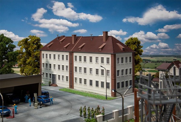 H0-Mannschaftsgebäude