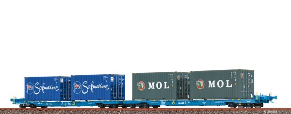 H0 Containerwagen Sffgg, DB, Ep.VI