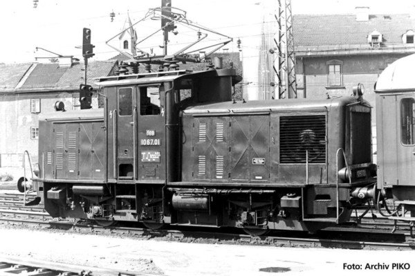 DC-E-Lok mit Sound Rh1067, grün ÖBB Ep.4