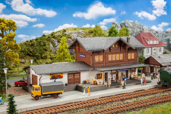 H0-Bahnhof St. Niklaus