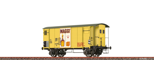 H0-Güterwagen K2 SBB, Ep.III, Maggi