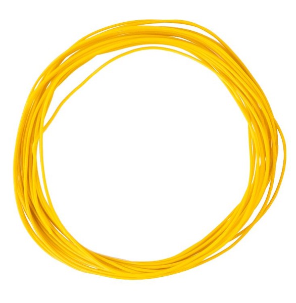 Litze 0,04 mm², gelb, 10 m