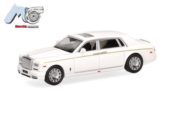 MicroCity: Rolls Royce Phantom, weiß