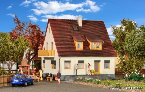 H0-Einfamilienhaus Lindenstraße