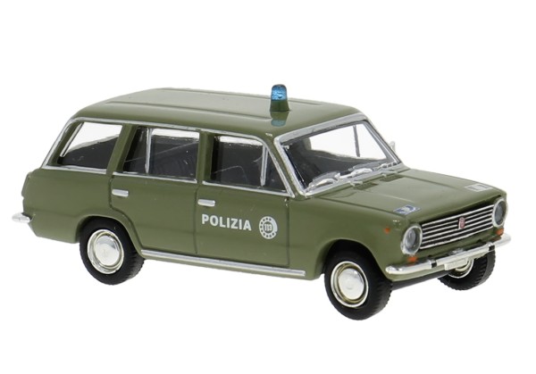 Fiat 124 Familiare, 1966, Polizia