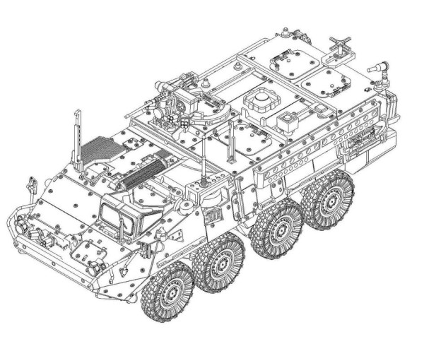 1/72 M1131 Stryker FSV