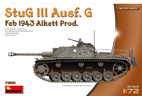 1:72 Deutscher StuG III Ausf.G Prod.1943