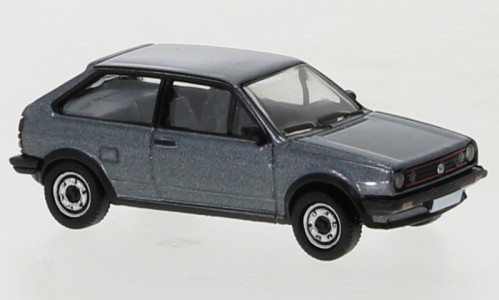 VW Polo II Coupe, metallic-grau, 1985
