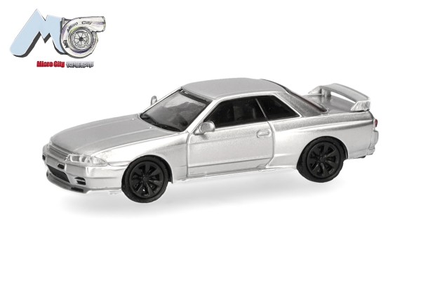 MicroCity: Nissan Skyline GTR32, silber