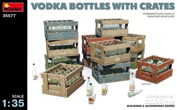 1:35-Vodka Bottles with Crates