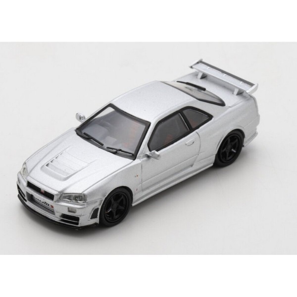 1:64 Nismo R34 GT-R Z-tune Silber