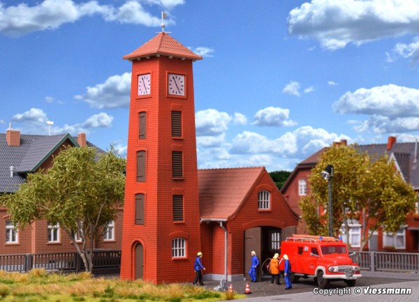 H0-Feuerwehrhaus Bahlburg-Lüneburg