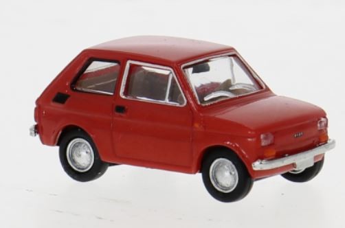 Fiat 126, rot von Drummer