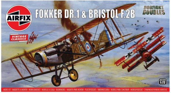 1/72 Fokker DR1 & Bristol F2B