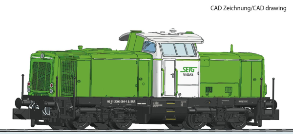 DC-Sound-Diesellokomotive V 100.53, SETG