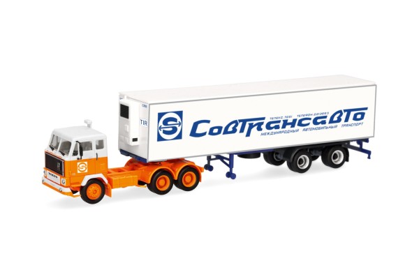 Volvo F89 Kühlkoffer-Sattelzug