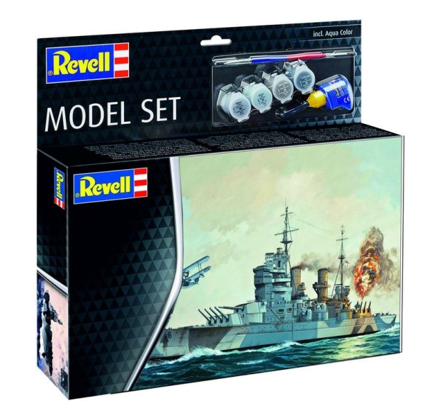 1:1200-Model Set Battleship HMS Duke